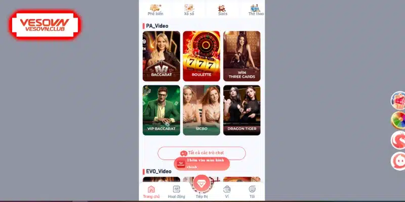 Đôi nét về chuyên mục casino VESOVN